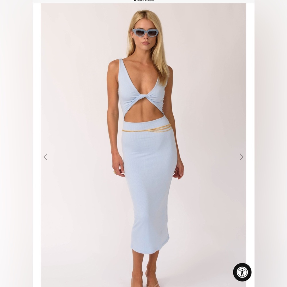 Skatie Amelia dress in Baby Blue size medium